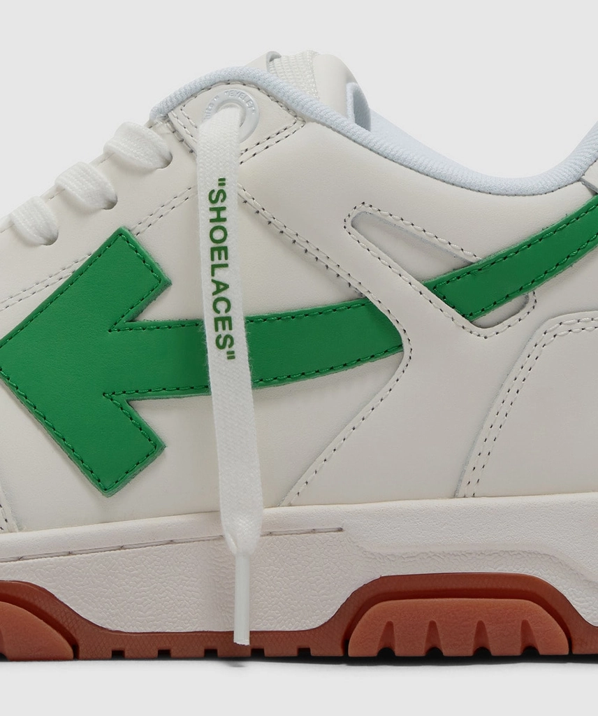 Off White Out of office leather sneaker